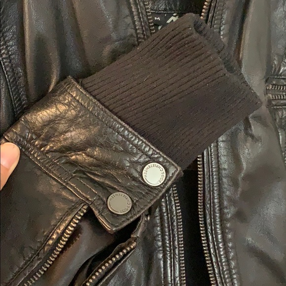 Bod & Christensen Leather Jacket Size M - Picture 4 of 5